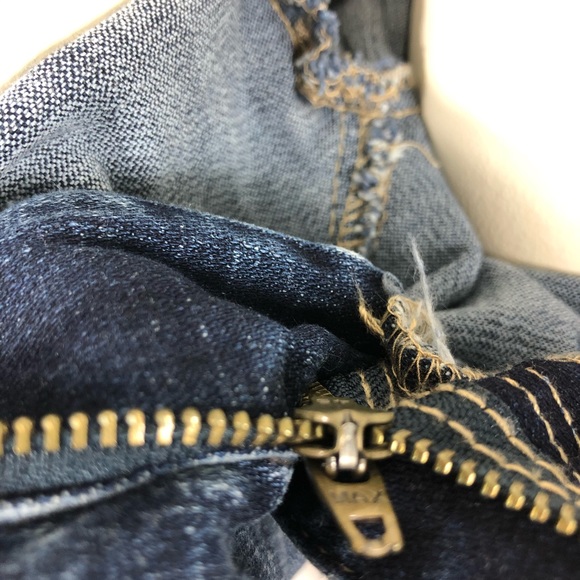 Aeropostale High Waisted Blue Jeans Size 12 - Picture 16 of 16